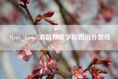 商丘消防救援学院四川分数线