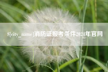 商丘消防证报考条件2024年官网