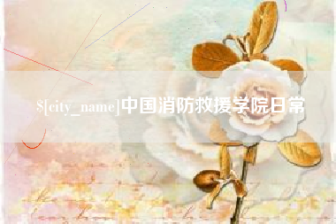 商丘中国消防救援学院日常