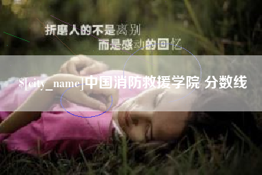 商丘中国消防救援学院 分数线
