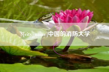 商丘中国的消防大学