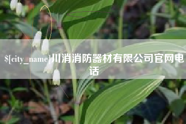 商丘川消消防器材有限公司官网电话