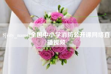 商丘全国中小学消防公开课网络直播视频