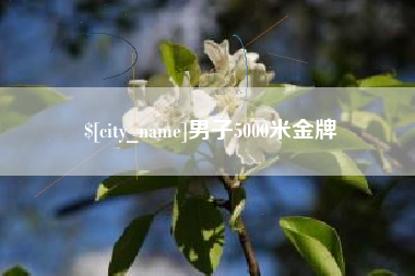 商丘男子5000米金牌