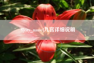 商丘九宫详细说明