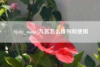 商丘九宫怎么排列和使用