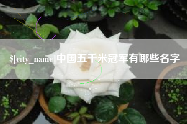 商丘中国五千米冠军有哪些名字